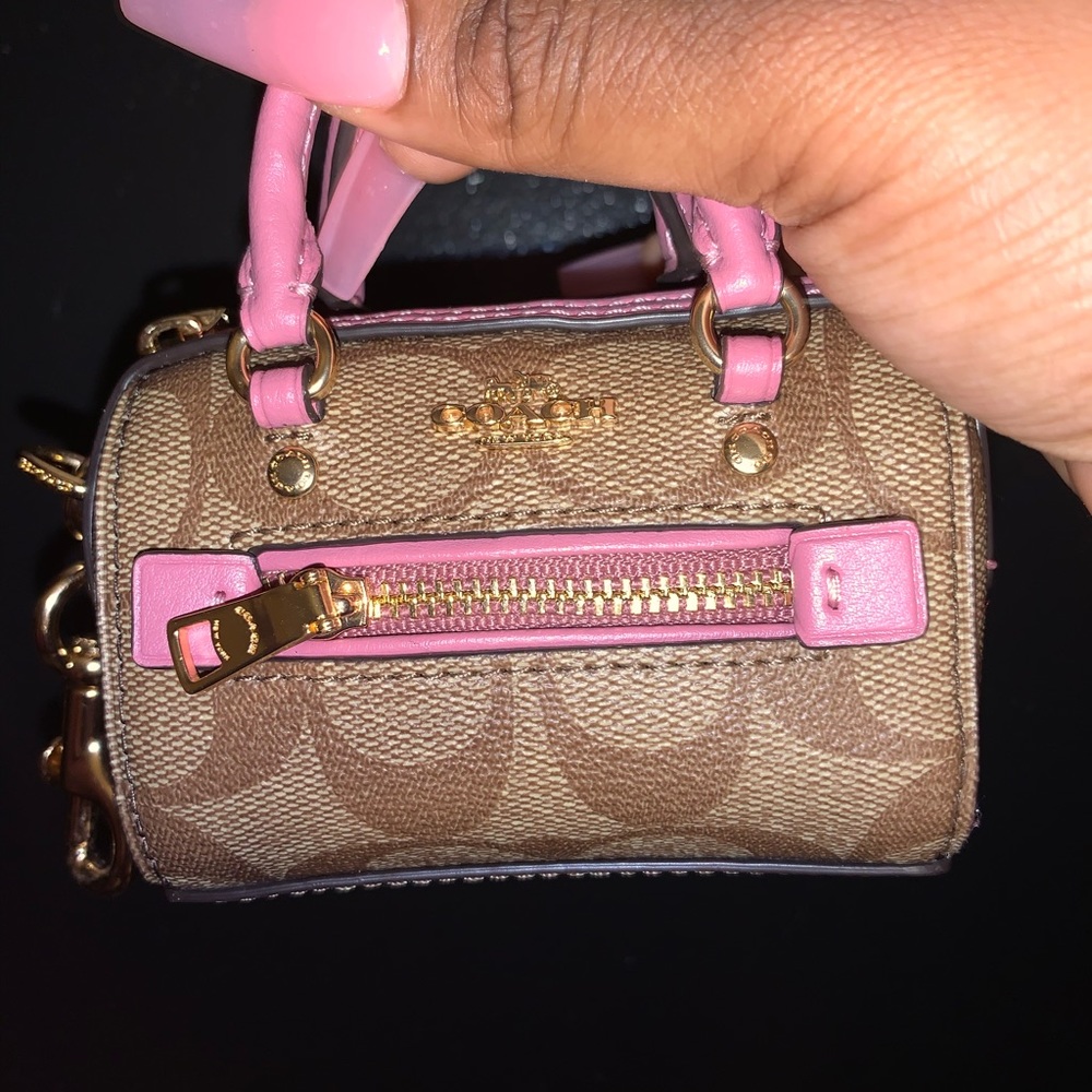 Coach mini satchel